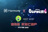 AMA Recap: Hello Gophers x Harmony Community