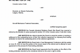 CIRB CONFIRMS AMFA STRIKE IS ALLOWED