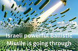 Israel will hit back at Iran, and it will be a severe hit. Israeli gifts for Iran will not be fresh cucumber Missiles. Israel will send better gifts back. Gifts should always be unique. Israel hits the right place at the right time, and that’s different between Israel and Iran. Israel is known for its less vocal but more effective strategy. Israeli powerful bollistic missile going through Iraninan fresh cucumber missiles