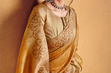 stylish saree for haldi ceremony for perfect bridle look-shop now