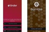 Decoding UI/UX: quick comparison of Tinder and Bumble