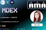 AMA RECAP : Crypto Infinity & MDEX