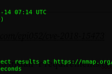 CVE 2018–15473 SSH username enumeration