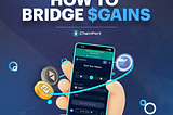 🌉 How to Bridge $GAINS from Ethereum to BNB Chain with ChainPort