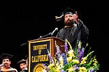 Master’s in Cybersecurity Graduate Speaker Tells Peers to “Aim High, Dream Big, and Never Quit”