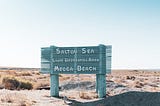 The Salton Sea — A Disappearing Environmental Asset