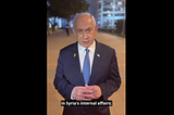 Netanyahu Hilariously Claims Israel Doesn’t Seek To Intervene In Syria’s Affairs