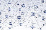 A graphical representation of connections between people based on Metcalfe’s Law