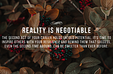 Reality is Negotiable: Redefining Success for Musicians