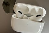 The author’s photo of my machine washed AirPods Pro