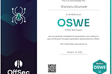 My Journey to becoming a certified OffSec Web Expert (OSWE)