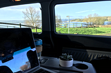 Remote working from your car