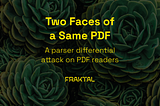 Two Faces of a Same PDF Document