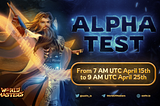 WORLD OF MASTERS — Join the Amazing Alpha Test Adventure