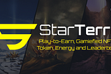 StarTerra — Play-to-Earn, Gamified NFT’s, Token, Energy, Leaderboard [ENG]