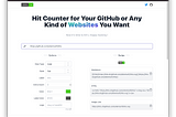 Introducing Hit Counter for Your GitHub or Any Kind of Websites You Want