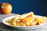Authentic Apple Crepe with a French Chef