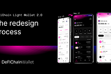 DeFiChain Light Wallet 2.0: The redesign process