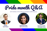 Members of California’s LGBTQ Caucus continue their fight for mental health access and LGBTQ+…