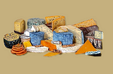 French Cheeses in the shape of Infinite Tech Logo