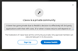 Maybe there won’t be a Reddit replacement