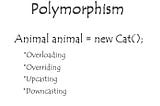 What is “Polymorphism” and what are the advantages of it?