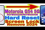 MOTOROLA G54 || MDM Lock Remove One Click || 2024