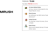 Get Unlimited Access to Semrush Group Buy SEO Tools for Only $2