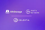 EthStorage to Offer Long-term DA Solution with Celestia underneath for Manta Network