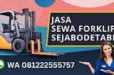 TLP/WA 081222555757 Sewa Rental Forklift Kronjo Kabupaten Tangerang Harga Termurah