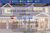 Garage Door Repair Near Me Atlanta GA ATL