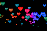 Image of Colorful Heart Animation Project. Image loading error
