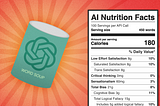 Intellectual Nutrition Labels for Generative AI Products