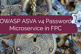 Secure your users passwords with an OWASP ASVA v.4 Microservice