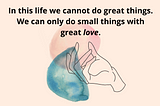 Choose love over fear (always)