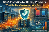 DDoS Protection for Hosting Providers: What the Data Says About Who Gets Hit
