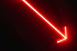 Image of a downward arrow