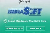 Vindaloo Softtech Participating in IndiaSoft, New Delhi 2025