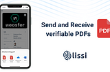Trusted Digital Transactions: Send and Receive Verifiable PDFs with Lissi