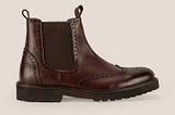 Brogue Chelsea Boot: A Timeless Fusion of Style and Functionality