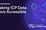 Internet Computer Dashboard: Making ICP Data More Accessible