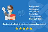 Best Joomla AI Content Rewriter