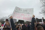 Here’s what the Women’s March looked like in historic Williamsburg