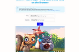 Online Video Player — Play Local Video Files on the Browser | Live Demo