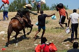 U.S. must stop it’s racist klan beatings and deportation of Haitian refugees at the Border