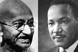 Lessons from Gandhi and Dr. King on social change.