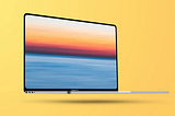 Artist concept of the redesigned MacBooks.