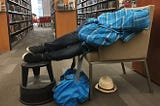 My Local Library Has Become A Homeless Shelter