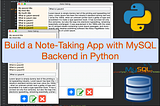 Build a Note-Taking App with MySQL Backend in Python