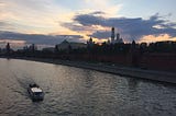 Kremlin at sunset